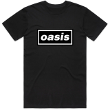 OASIS - Decca Logo - čierne pánske tričko