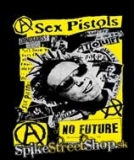 SEX PISTOLS - Anarchy No Future - chrbtová nášivka