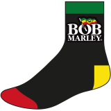 BOB MARLEY - Logo - ponožky