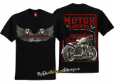 BIKER COLLECTION - Legendary Rider - čierne pánske tričko (Výpredaj)