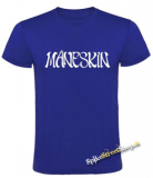 MANESKIN - Logo - kráľovsky-modré detské tričko