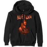 BILLIE EILISH - Spooky Logo - čierna pánska mikina