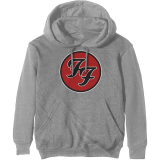FOO FIGHTERS - FF Logo - sivá pánska mikina