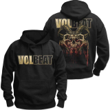 VOLBEAT - Bleeding Crown Skull - čierna pánska mikina