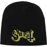 GHOST - Logo - čierna zimná čiapka