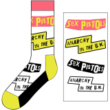 SEX PISTOLS - Anarchy In The UK - ponožky