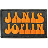JANIS JOPLIN - Logo - nažehľovacia nášivka
