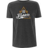 FOO FIGHTERS - Triangle - sivé pánske tričko