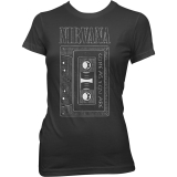 NIRVANA - As You Are Tape - čierne dámske tričko