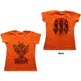 SLIPKNOT - Winged Devil - oranžové dámske tričko