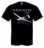 BAYRAKTAR TB2 - čierne pánske tričko