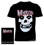 MISFITS - Blood Skull - čierne pánske tričko (AKCIA!!!)