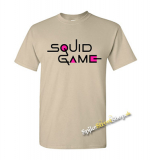 SQUID GAME - Logo Colour Pink - pánske tričko