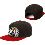 BOB MARLEY - Logo - čierna šiltovka