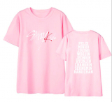 STRAY KIDS - Logo & Names - ružové detské tričko