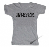 MANESKIN - Logo - šedé dámske tričko
