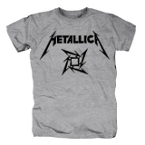METALLICA - Ninja Logo - sivé pánske tričko