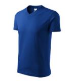 Pánske tričko V-NECK - Modré