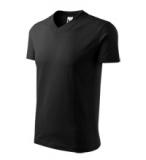 Pánske tričko V-NECK - Čierne