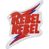 DAVID BOWIE - Rebel Rebel - nažehľovacia nášivka