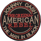 JOHNNY CASH - American Rebel - nažehľovacia nášivka