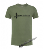 INSOMNIUM - Logo - olivové pánske tričko