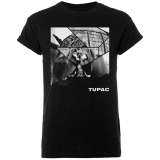 2 PAC - TUPAC - Broken Up - čierne pánske tričko