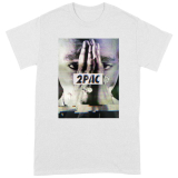 2 PAC - TUPAC - Transmit - biele pánske tričko