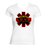 RED HOT CHILI PEPPERS - Unlimited Love - biele dámske tričko