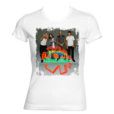 RED HOT CHILI PEPPERS - Unlimited Love Band Poster - biele dámske tričko