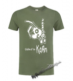 KORN - Children Of The Korn - olivové pánske tričko
