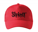 SLIPKNOT - Logo - červená šiltovka (-30%=AKCIA)