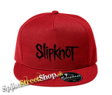 SLIPKNOT - Logo - červená šiltovka model "Snapback"