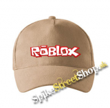 ROBLOX - Logo Red White - piesková šiltovka (-30%=AKCIA)