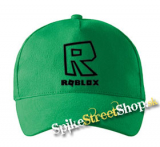 ROBLOX - Čierny Symbol & Znak - zelená šiltovka (-30%=AKCIA)