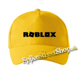 ROBLOX - Logo Symbol Black - žltá šiltovka (-30%=AKCIA)