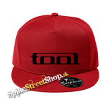 TOOL - Logo - červená šiltovka model "Snapback"