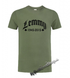 LEMMY 1945-2015 - olivové pánske tričko