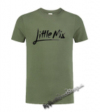 LITTLE MIX - Logo - olivové pánske tričko