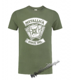 METALLICA - Since 1981 - olivové pánske tričko