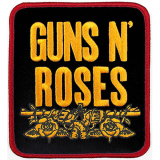 GUNS N ROSES - Stacked Black - nažehľovacia nášivka