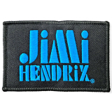 JIMMI HENDRIX - Stencil Logo - nažehľovacia nášivka