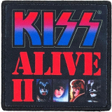 KISS - Alive II - nažehľovacia nášivka