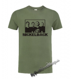 NICKELBACK - Band - olivové pánske tričko