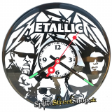 METALLICA - Band 2 - vinylové nástenné hodiny