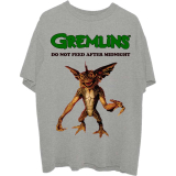 WARNER BROS - Gremlins Stripe Do Not Feed - sivé pánske tričko