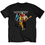 WEEZER - Band Photo - čierne pánske tričko
