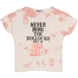 SEX PISTOLS - Never Mind the Bollocks - ružové dámske tričko crop top KR