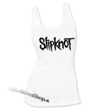 SLIPKNOT - Logo - Ladies Vest Top - biele