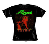 POISON - Tour Ladies Skinny Fit - čierne dámske tričko